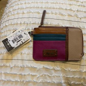 The Sak Multicolor Wristlet/Credit Card Holder